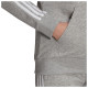 Adidas Γυναικεία ζακέτα Essentials French Terry 3-Stripes Full-Zip Hoodie